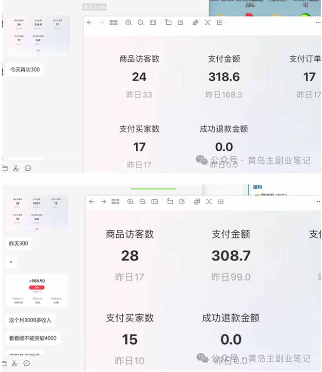 黄岛主小红书考题虚拟项目1.0：不用卷K12也能月入过万(价值2988的课程-明楼资源站