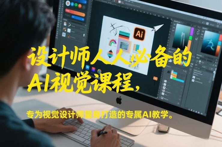设计师人人必备的AI视觉课程，专为视觉设计师量身打造的专属AI教学-明楼资源站