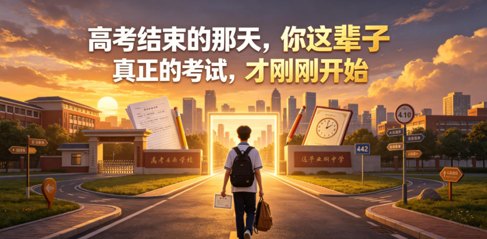 付费文章：高考结束的那天，你这辈子真正的考试，才刚刚开始-明楼资源站
