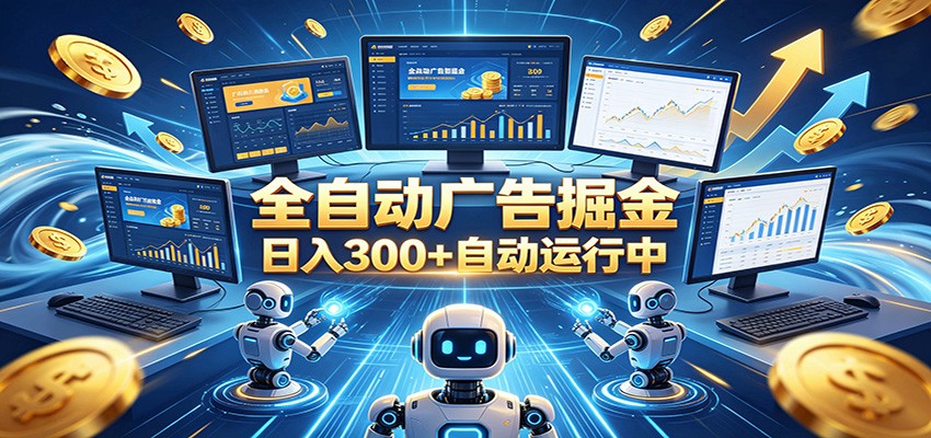 自动广告G机，日入300+，正规平台，广告浏览获益，时间自由，适合各类人群日常增收-明楼资源站