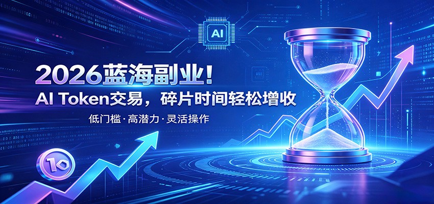 AI Token算力赛道！普通人可入局的数字副业，零门槛快速起步-明楼资源站