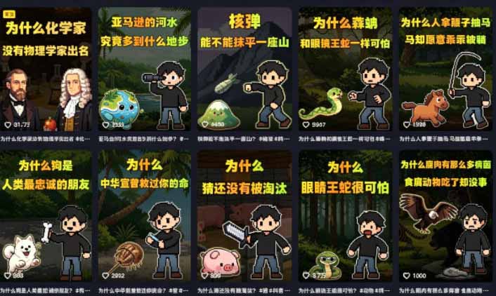 卡通类科普内容制作速成课，兼具专业性与趣味性，低门槛入局持续产出稳拿平台伙伴计划+精选独家收益-明楼资源站