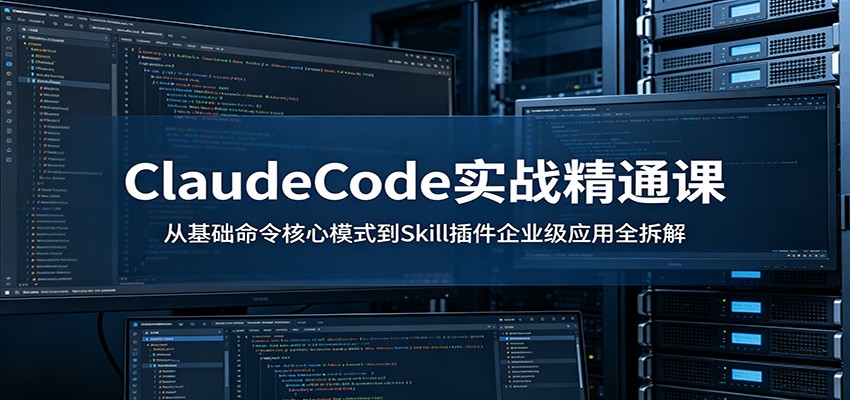 ClaudeCode实战精通课：从基础命令核心模式到Skill插件企业级应用全拆解-明楼资源站