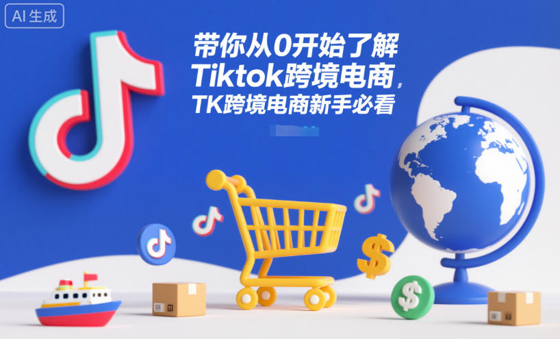 带你从0开始了解Tiktok跨境电商，TK跨境电商新手必看-明楼资源站