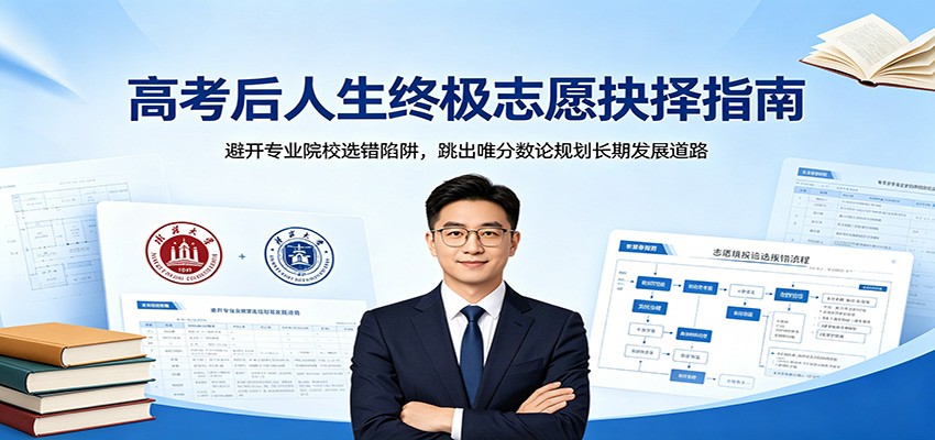 高考后人生终极志愿抉择指南：避开专业院校选错陷阱，跳出唯分数论规划长期发展道路-明楼资源站