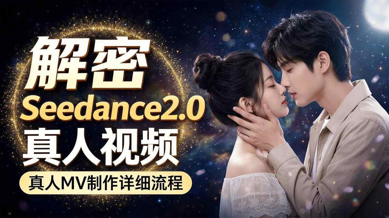 Seedance 2.0解密教程：零基础制作真人MV全流程-明楼资源站
