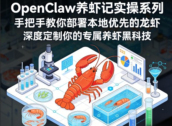 OpenClaw养虾记实操系列，手把手教你部署本地优先的龙虾，深度定制你的专属养虾黑科技-明楼资源站
