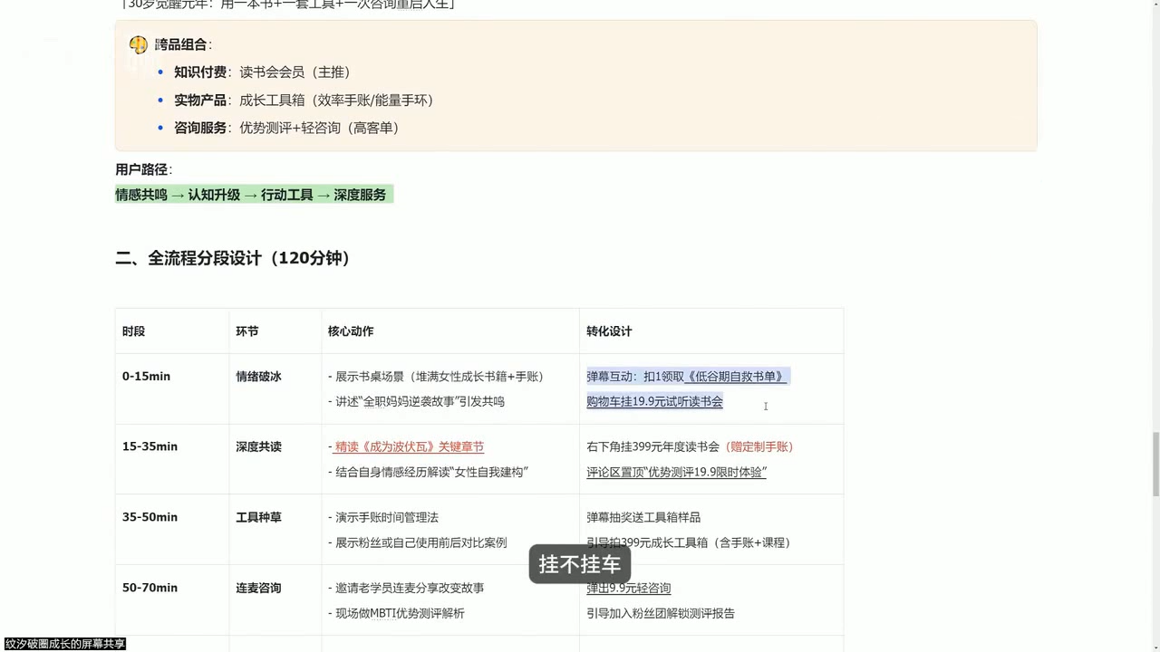纹汐·直播话术留人变现训练营-明楼资源站