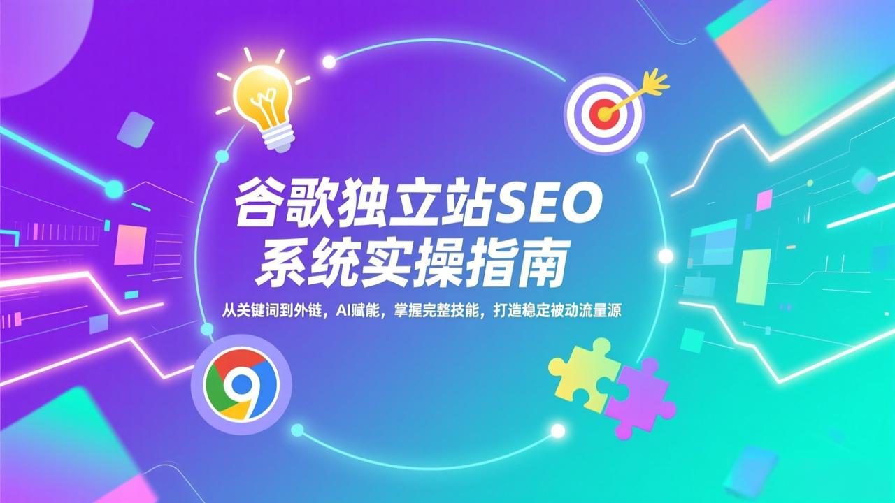 谷歌独立站SEO系统实操(更新-明楼资源站