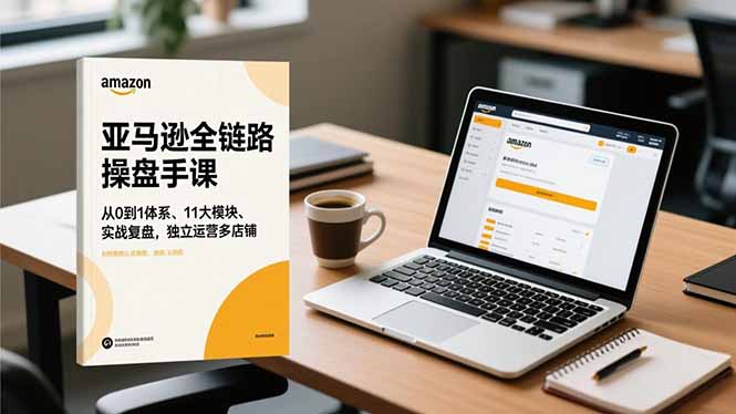 亚马逊全链路操盘手课，从0到1体系、11大模块、实战复盘，独立运营多店铺-明楼资源站