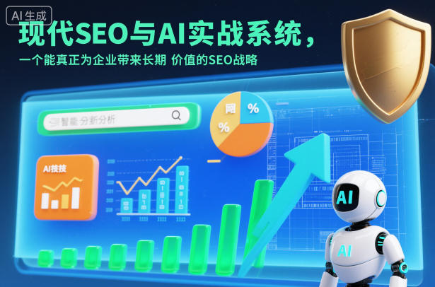 现代SEO与AI实战系统，一个能真正为企业带来长期价值的SEO战略(英语+中文字幕)-明楼资源站