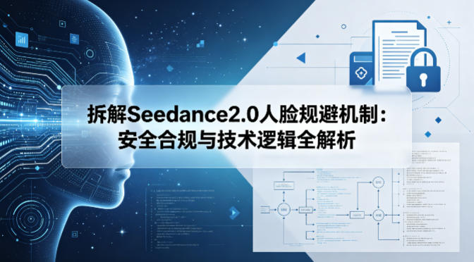 拆解Seedance2.0人脸规避机制：安全合规与技术逻辑全解析-明楼资源站