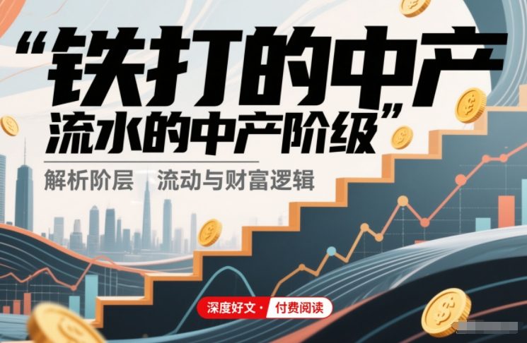 付费文章：铁打的中产，流水的中产阶级-明楼资源站