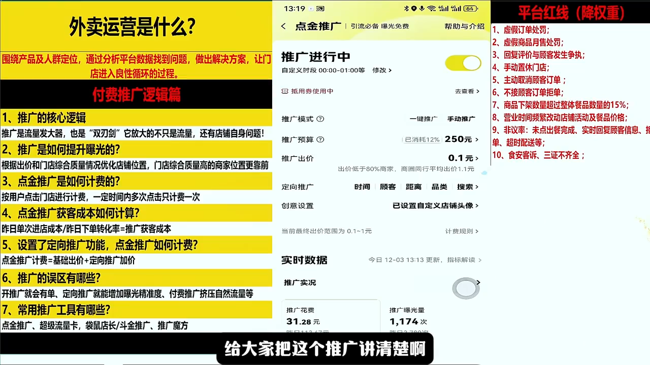 老黄·2026餐饮店铺外卖商家必修课-明楼资源站