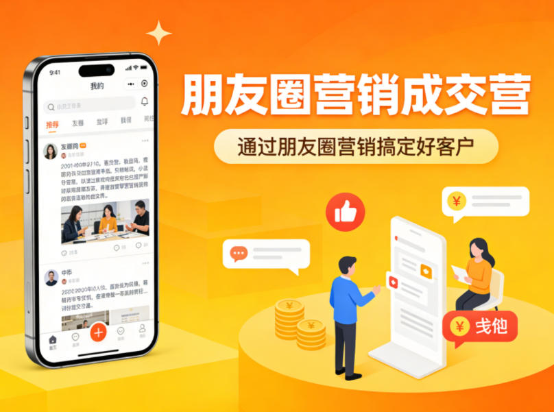 朋友圈营销成交营，通过朋友圈营销来搞定好客户-明楼资源站
