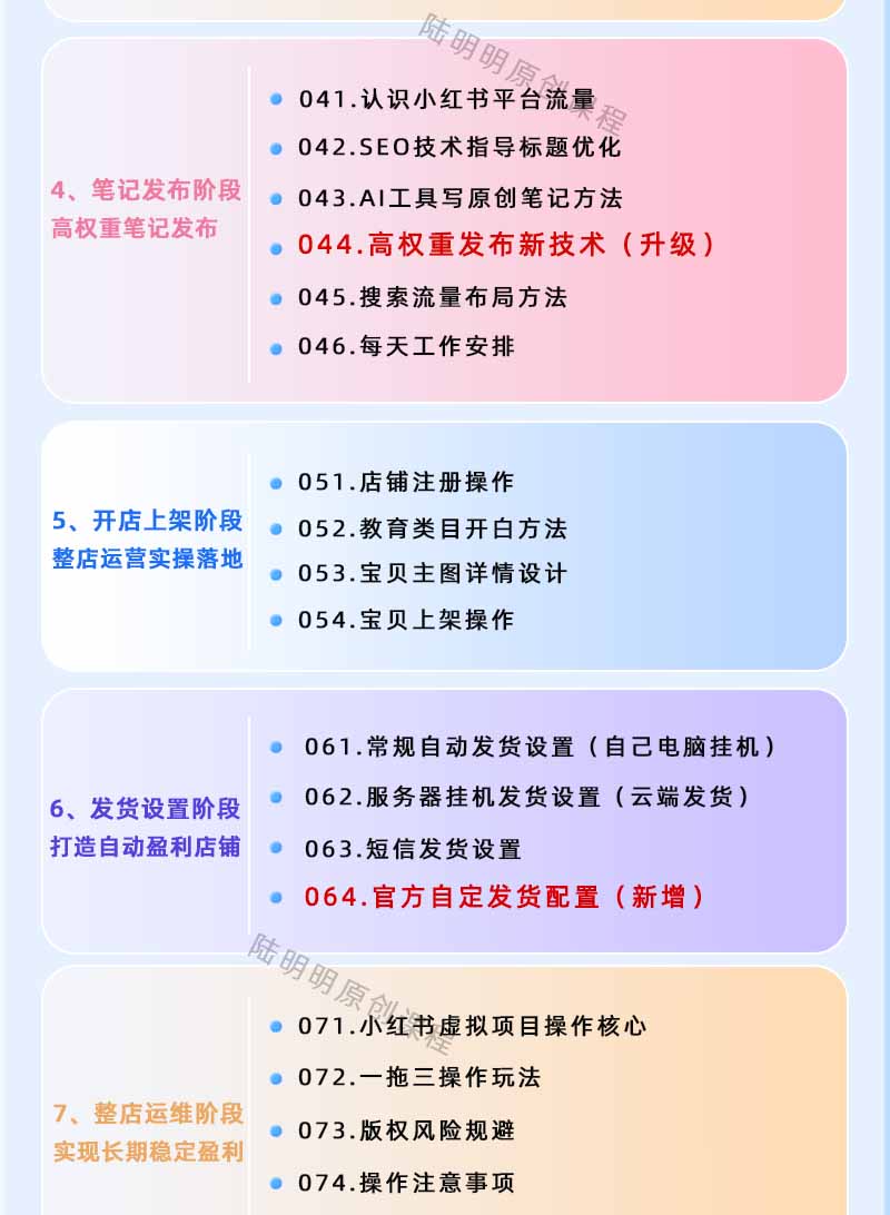 图片[3]-小红书虚拟项目特训班9.0，全面拥抱AI，批量产出原创PPT货源，单品/单店纯利润几万到几十W-明楼资源站