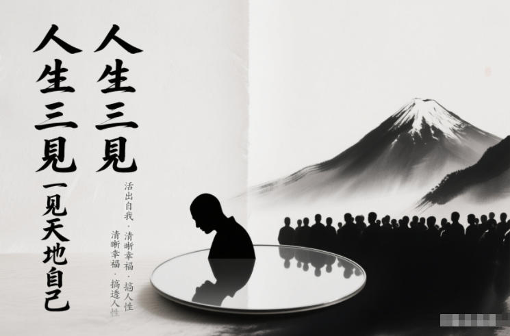 人生三见一见天地见众生见自己，活出自我拥有清晰幸福人生，搞透人性-明楼资源站
