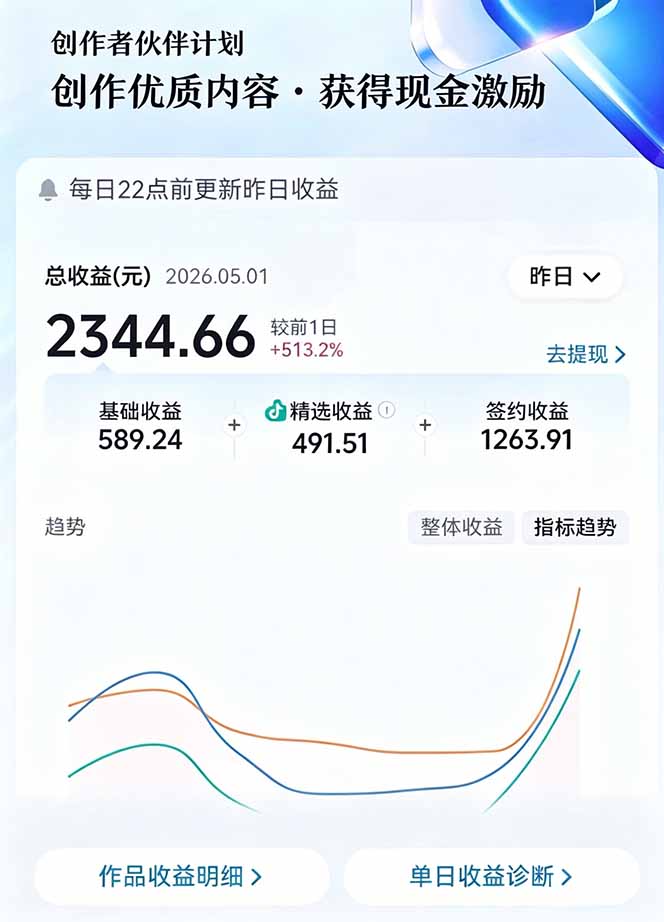 文案不用写、配音不用录、剧集随便选！AI驱动抖音精选电视剧解说，单日收益高达两千+-明楼资源站