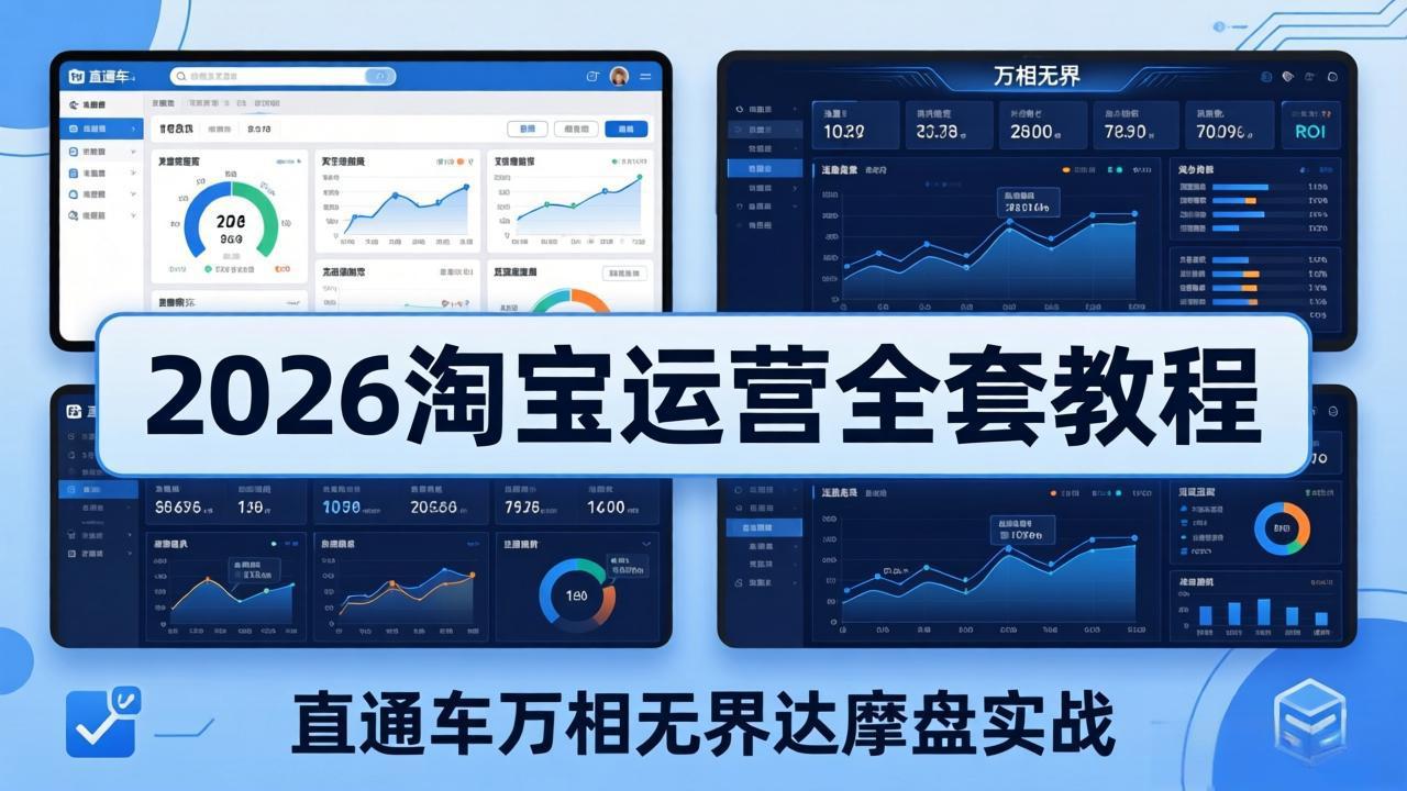 2026淘宝运营全套教程(更新7月-明楼资源站