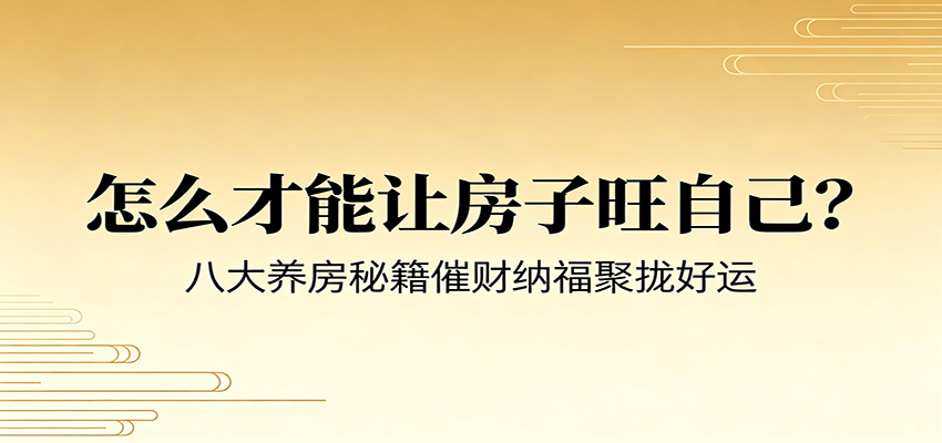 付费文章《怎么才能让房子旺自己？》八大养房秘籍催财纳福聚拢好运-明楼资源站