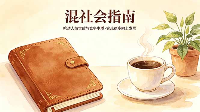 付费文章：混社会指南，吃透人情世故与竞争本质，实现稳步向上发展-明楼资源站