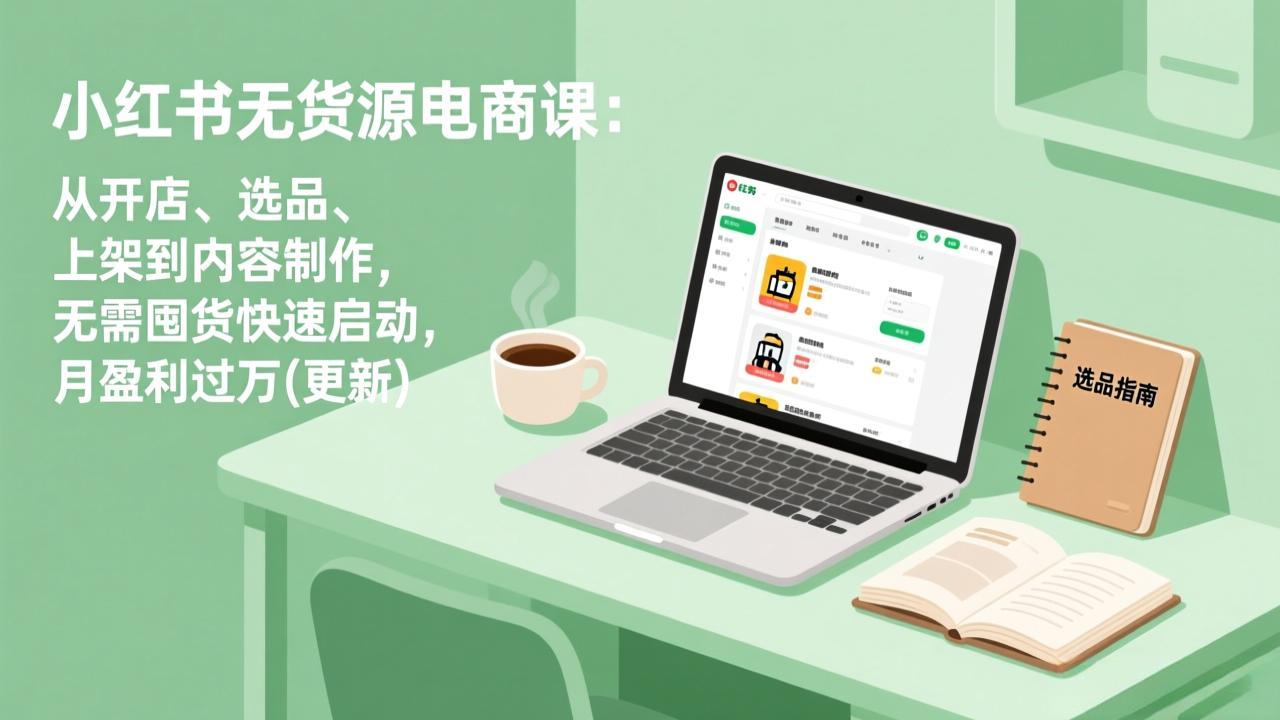 小红书无货源电商课(6月22更新-明楼资源站